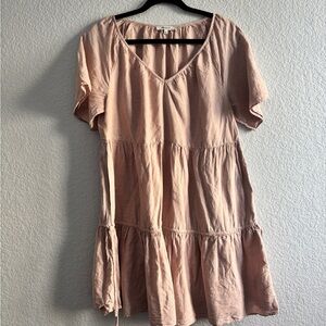 Madewell Blush Pink Mini Dress